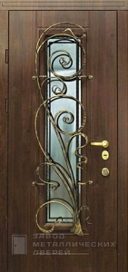Фото «Дверь с ковкой №17»  в Одинцово