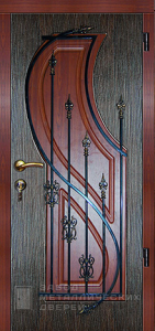 Фото «Дверь с ковкой №8» в Одинцово