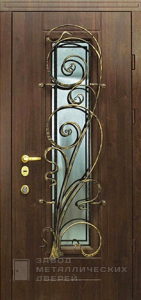 Фото «Дверь с ковкой №17» в Одинцово
