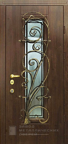 Фото «Дверь с ковкой №17» в Одинцово